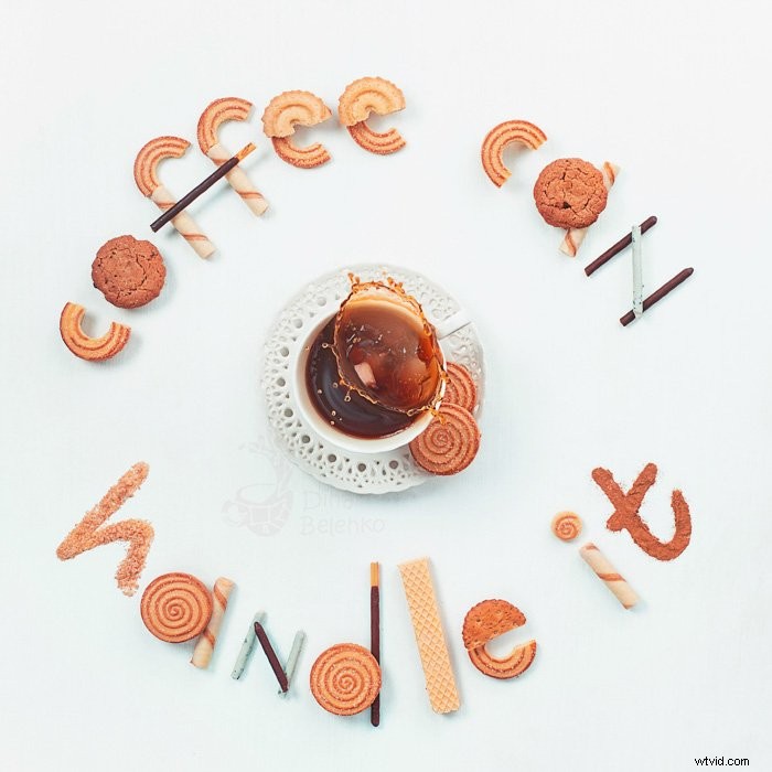 Stunning Still Life Photography: Food Typography Masterpieces