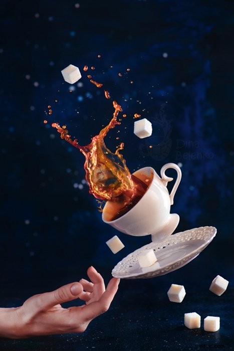 Master High-Speed Photography: Capture Stunning Levitating Coffee Splashes