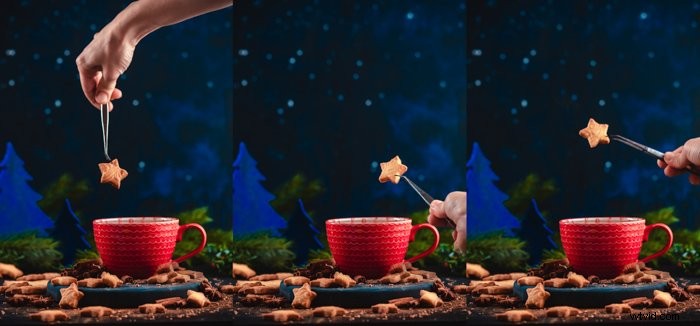 Master Levitating Christmas Cookies: Stunning Still Life Photography Tutorial