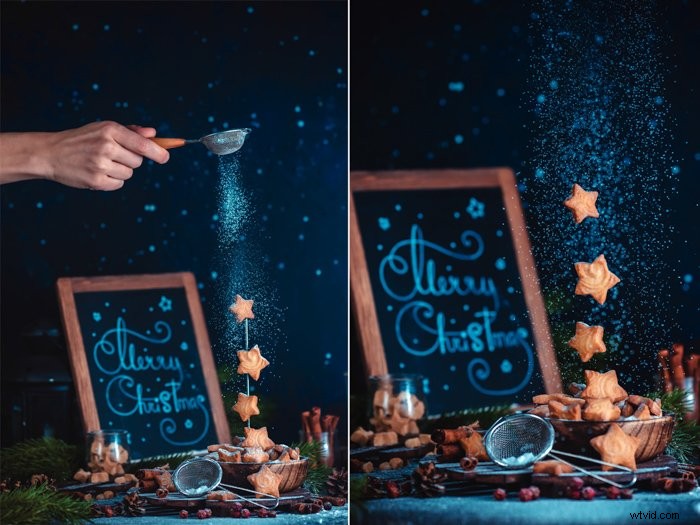 Master Levitating Christmas Cookies: Stunning Still Life Photography Tutorial