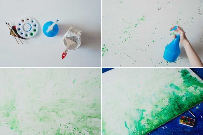 DIY Guide: Create Stunning Hand-Painted Photography Backgrounds with Acrylic Paint