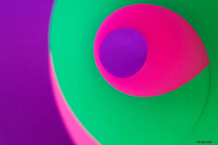 Create Stunning Abstract Photos with Colored Paper: Easy DIY Guide