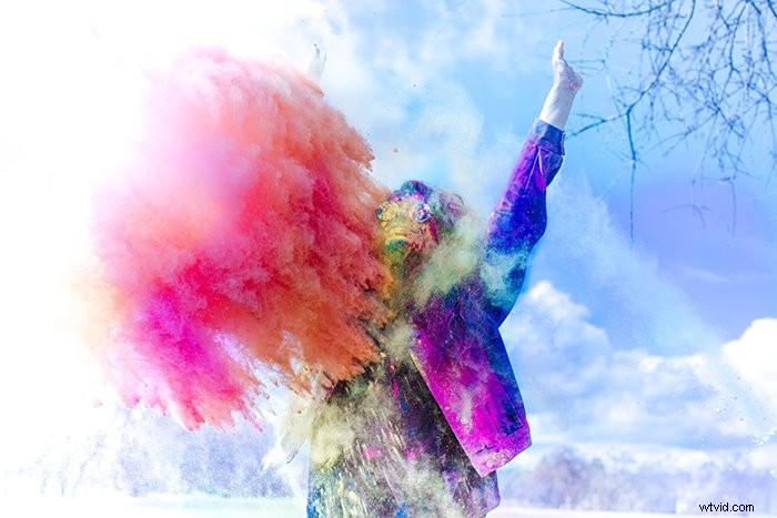 DIY Non-Toxic Colored Powder: Easy Recipe for Stunning Photography