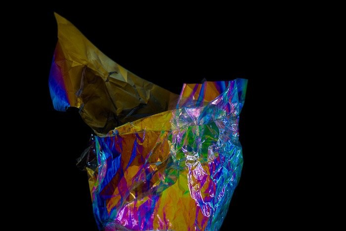 Create Stunning Abstract Rainbow Effects in Photos Using Photoelasticity