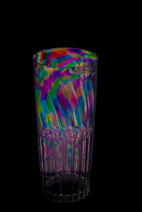 Create Stunning Abstract Rainbow Effects in Photos Using Photoelasticity