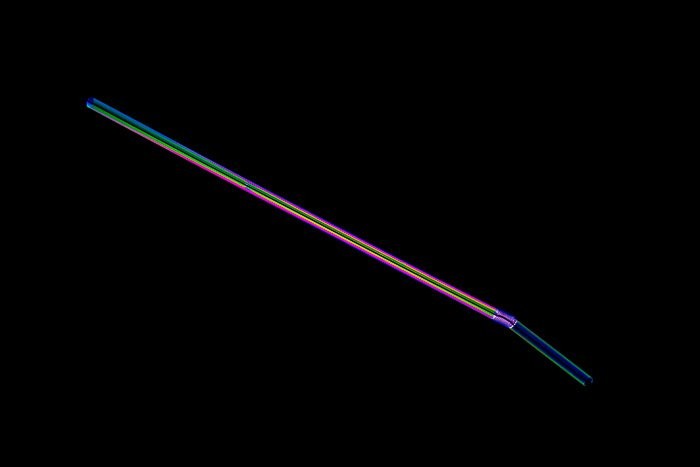 Create Stunning Abstract Rainbow Effects in Photos Using Photoelasticity