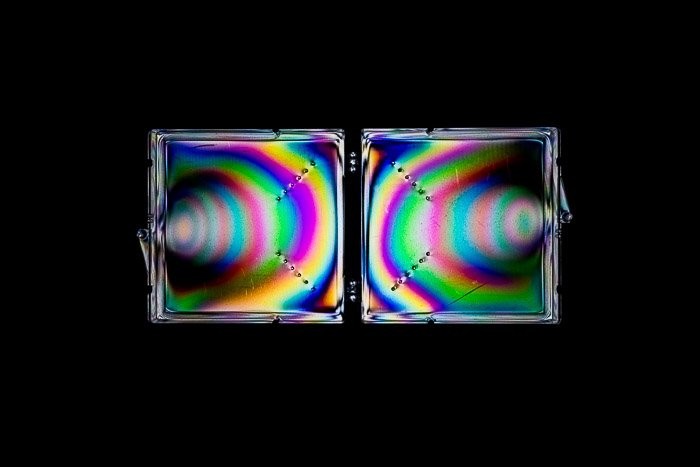 Create Stunning Abstract Rainbow Effects in Photos Using Photoelasticity