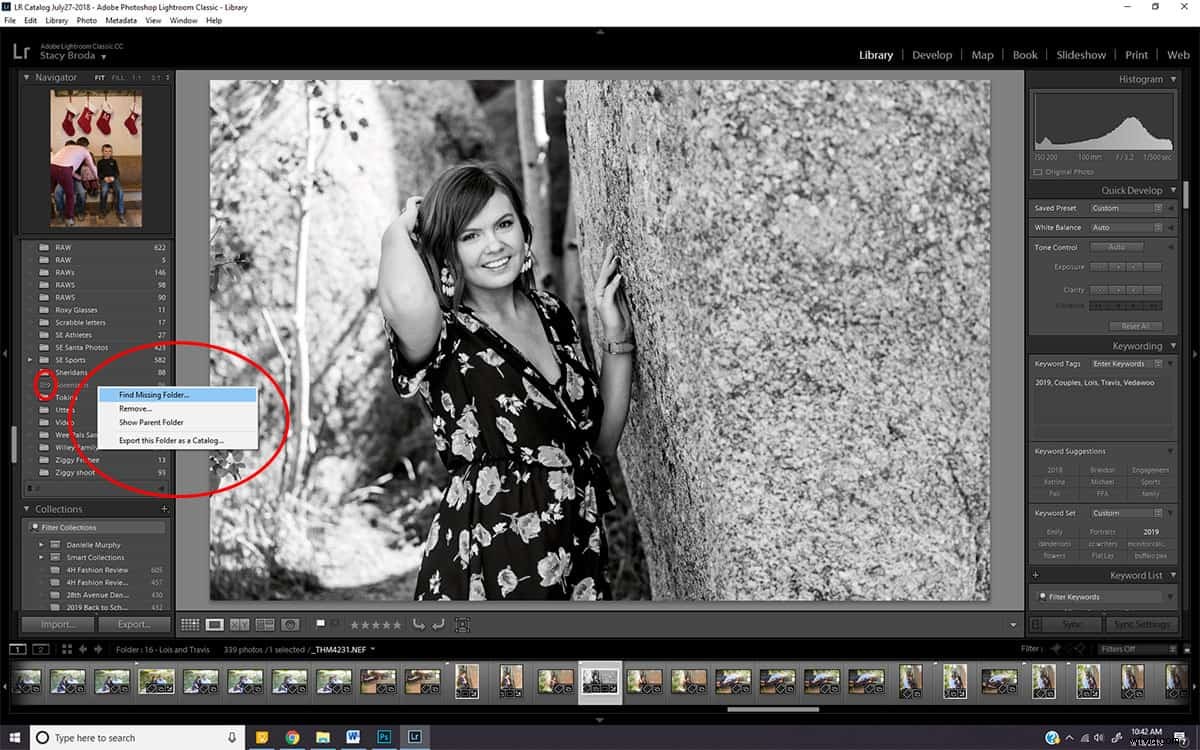 How to Find and Relink Missing Photos in Lightroom: Crisis Averted