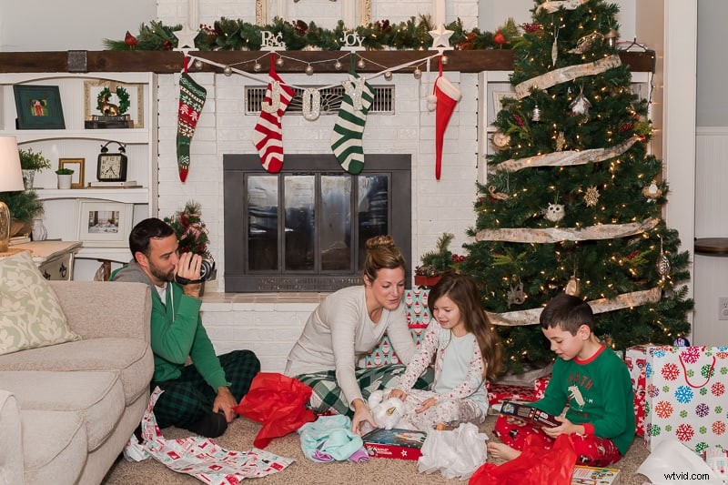 Capture Christmas Morning Magic: How to Include Yourself in Family Photos
