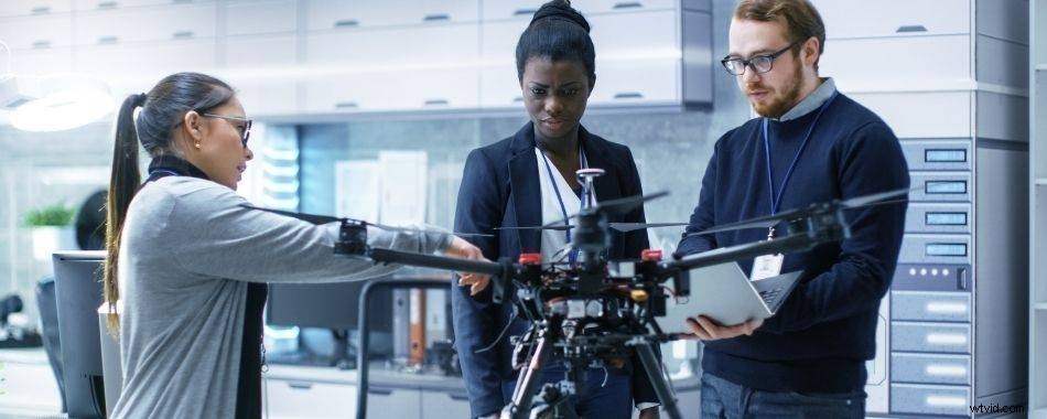 Types of Engineers That Design and Build Drones