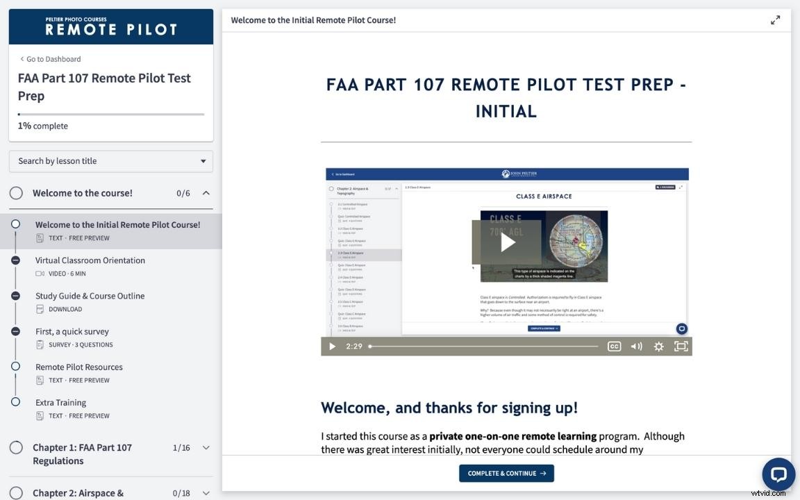 Peltier Drone Courses: Complete FAA Part 107 Prep Guide & Review