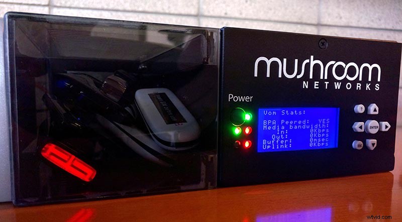 Reliable Wireless LTE Streaming for Live Events with Pearl and Mushroom Networks