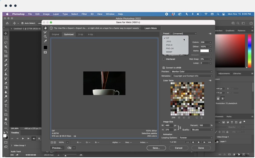 How to Easily Convert Videos to GIFs Using Vimeo, Photoshop, Adobe Premiere Pro & More