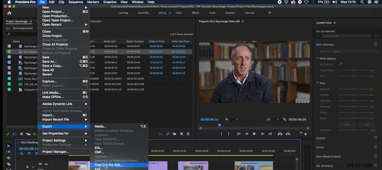 Seamlessly Transfer Video Timelines Between NLEs Using XML Files