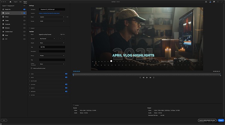 Adobe Premiere Pro Public Beta: Completely Reimagined Import, Export, and Header Workflows