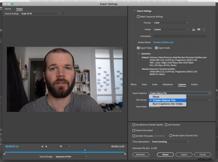 How to Export YouTube-Ready Subtitles Directly from Premiere Pro