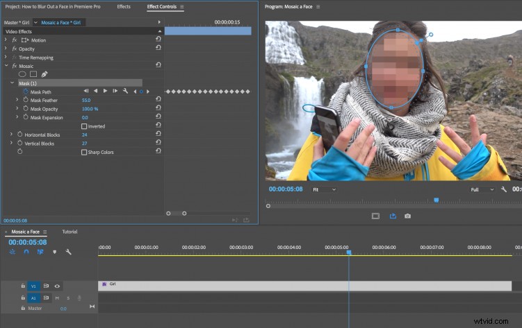 How to Blur Faces in Adobe Premiere Pro: Mosaic Effect Tutorial