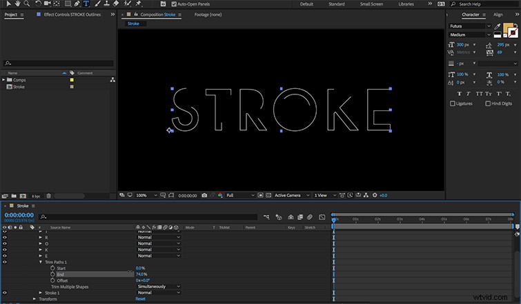 Master Animated Text Strokes in Adobe After Effects: Step-by-Step Tutorial