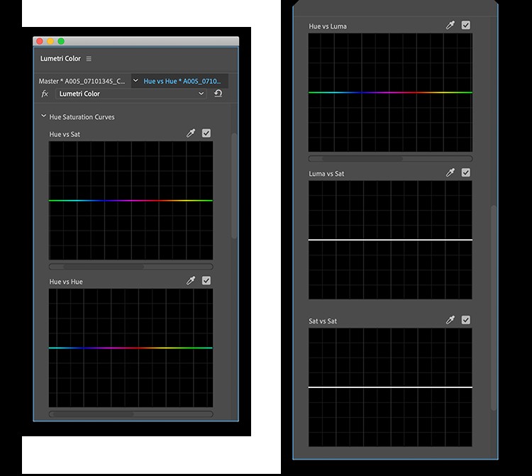 Master Premiere Pro 2019 Lumetri Curves: Hue, Saturation & Luminance Video Tutorial