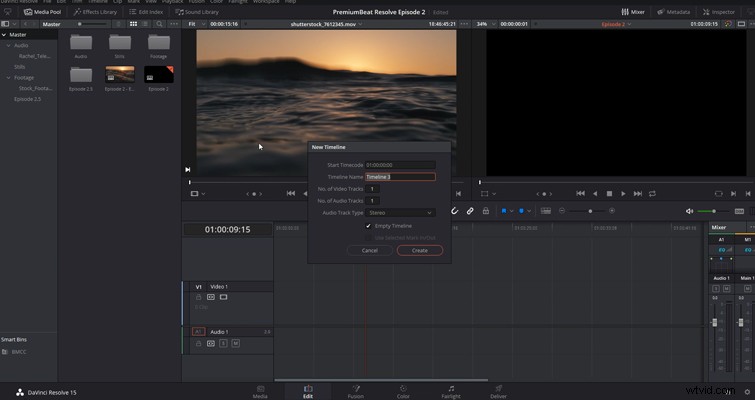 DaVinci Resolve 15 Crash Course Part 2: Mastering the Edit Page