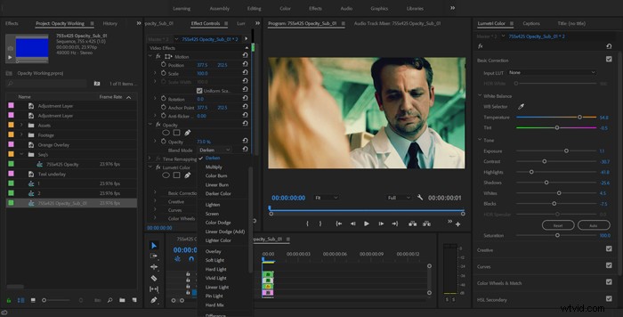Elevate Your Color Grades: Master Opacity Blend Modes in Premiere Pro