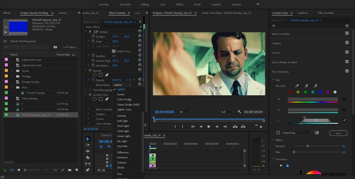 Elevate Your Color Grades: Master Opacity Blend Modes in Premiere Pro