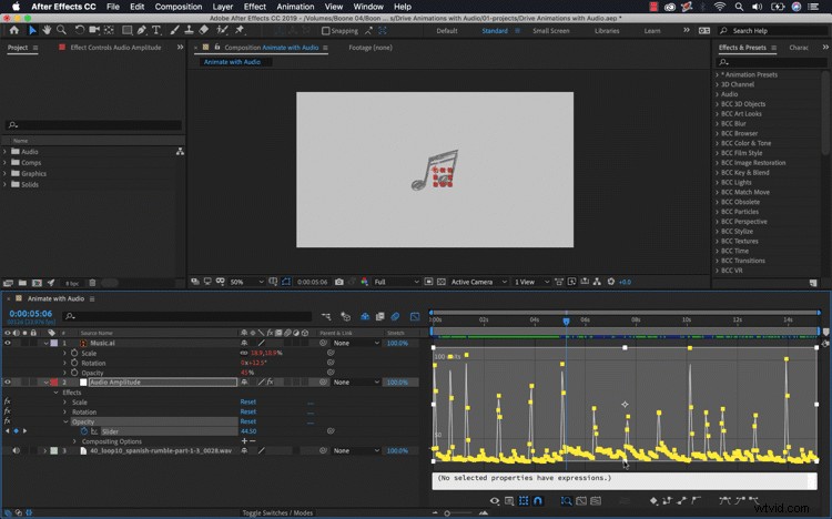 Audio-Driven Motion Graphics: Create Beat-Reactive Animations – Video Tutorial