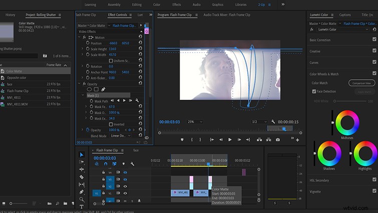 Expert Fix: Eliminate Rolling Shutter Flash with Opacity Blends