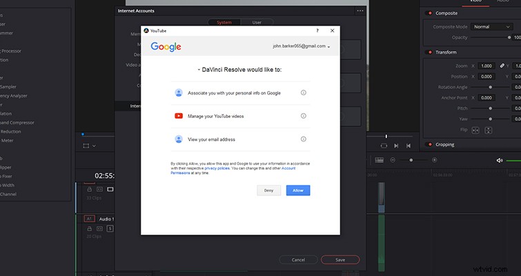 Upload Videos Directly to YouTube from DaVinci Resolve 16: Step-by-Step Guide