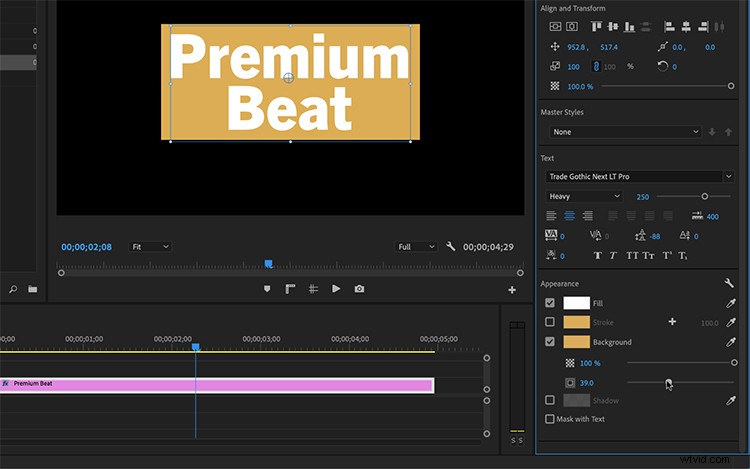 Discover 6 Powerful New Features in Premiere Pro 2019 s Essential Graphics Panel