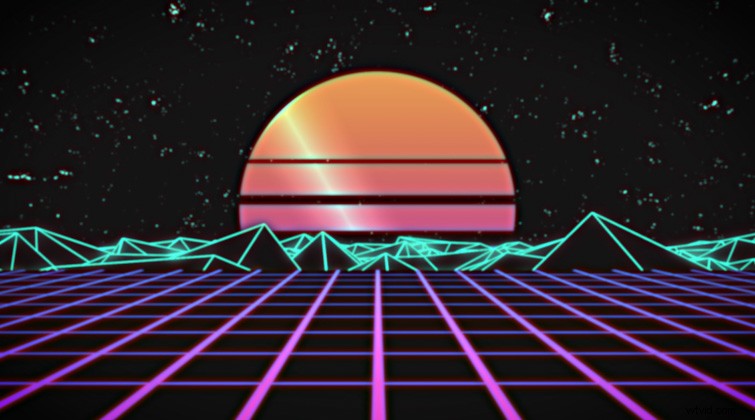Free High-Quality Vaporwave & Synthwave Graphics Pack for Your Projects