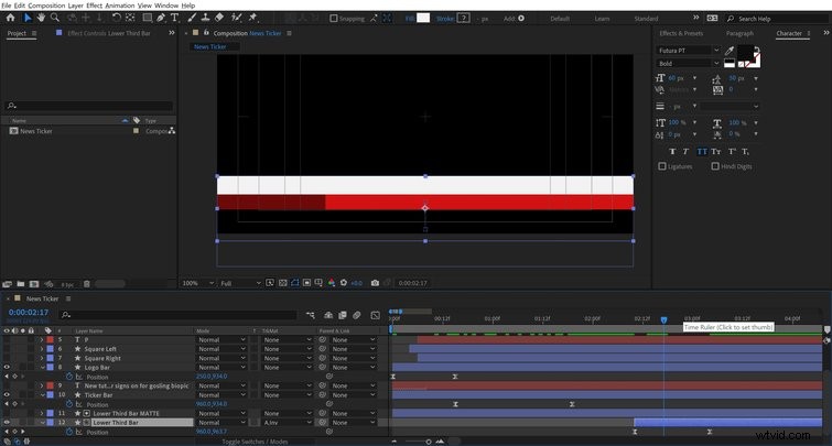 Create Professional News Tickers in After Effects: Step-by-Step Video Tutorial