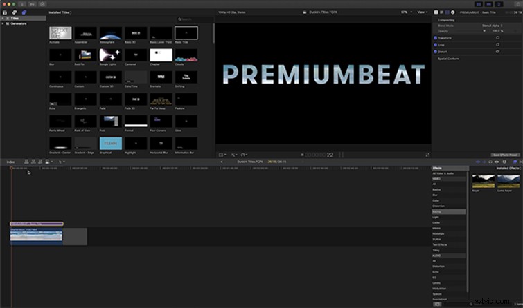 Recreate Dunkirk Trailer s Elegant Transparent Titles in Premiere Pro & Final Cut Pro X