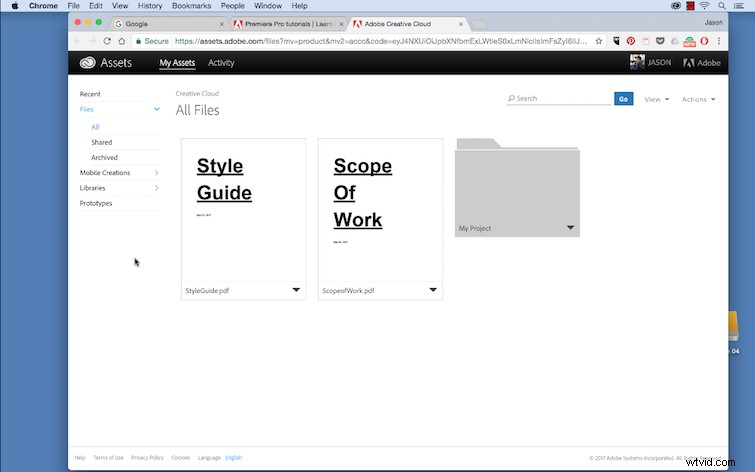 Seamlessly Store, Manage & Share Project Files in Adobe Creative Cloud