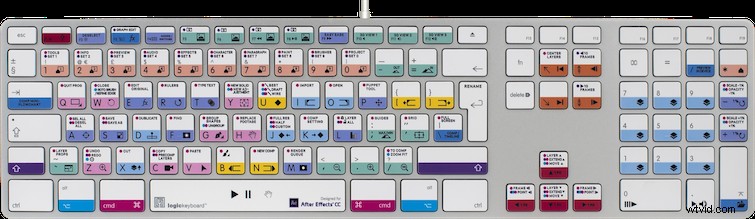 LogicKeyboard s Upgraded After Effects Keyboard: Master Modifier Keys with Ease