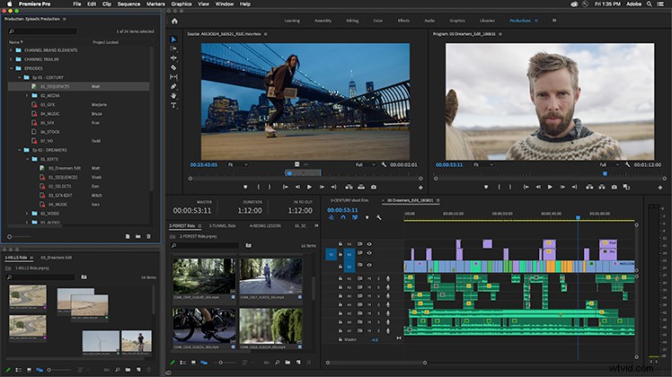 Adobe Premiere Pro s Productions Feature: Revolutionizing Workflows and Global Collaboration