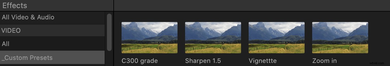 6 Essential FCPX Effects Presets Every Video Editor Needs