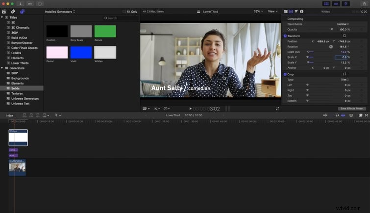Create Professional Custom Lower Thirds in Final Cut Pro X: 5-Step Guide