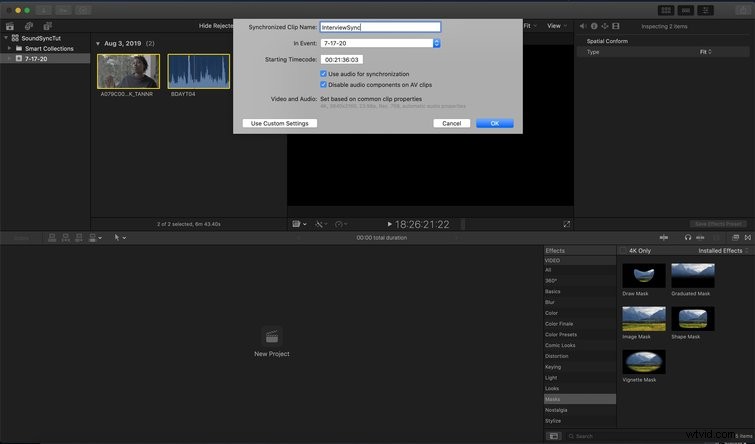 Effortlessly Sync Video with Professional Audio in Final Cut Pro X: 5 Easy Steps