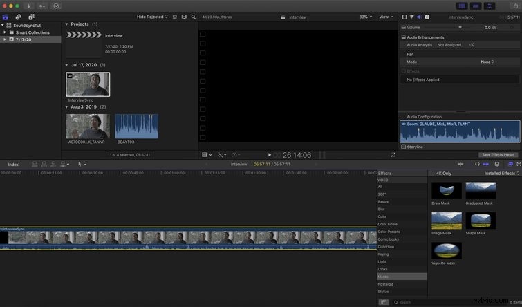 Effortlessly Sync Video with Professional Audio in Final Cut Pro X: 5 Easy Steps