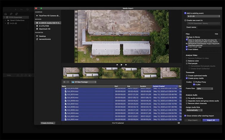 FCPX Essentials: Master Importing and Organizing Footage in Final Cut Pro X