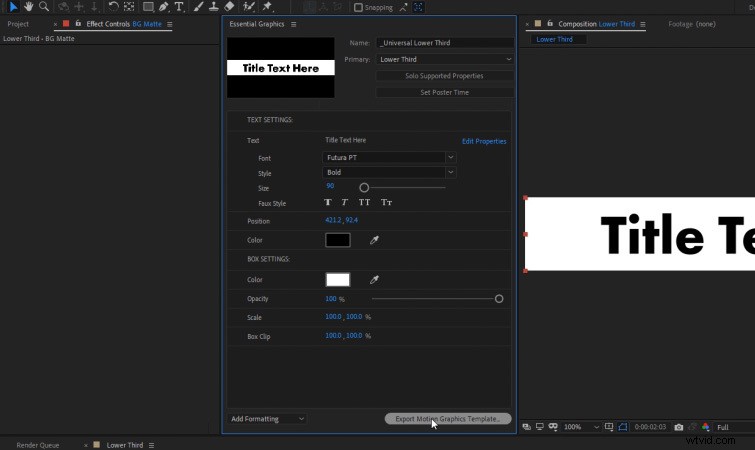 Create Reusable Lower Thirds Templates in After Effects: Step-by-Step Guide
