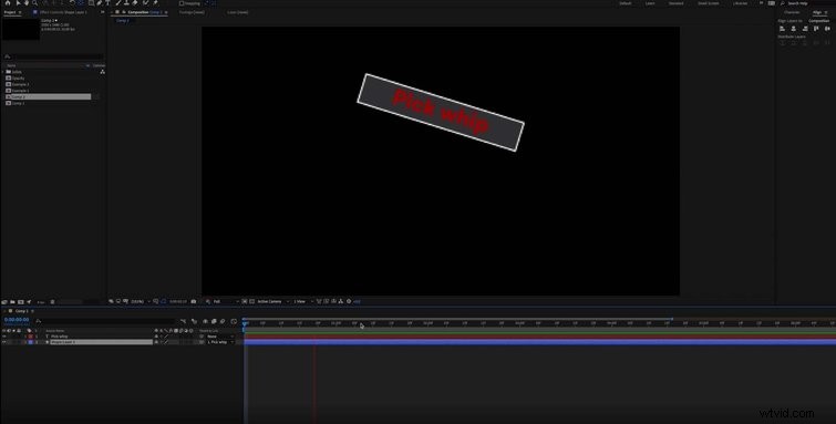 Master the Pick Whip: Essential Tool for Pro Motion Graphics in After Effects