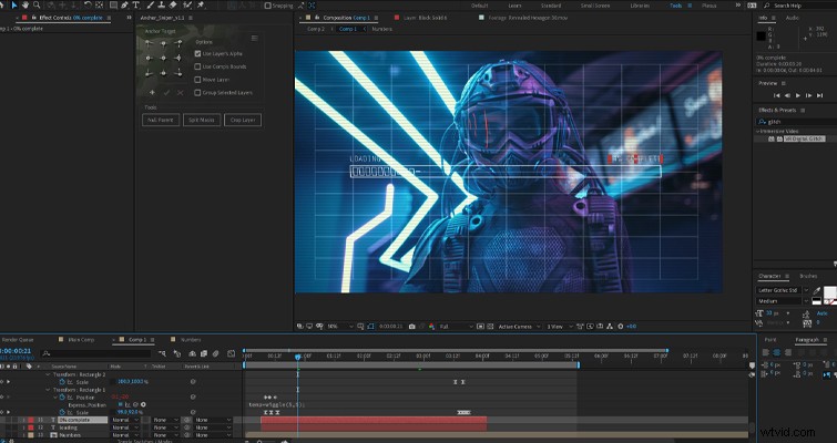 Recreate Cyberpunk 2077 s Iconic Boot-Up Display in After Effects – Pro Tutorial