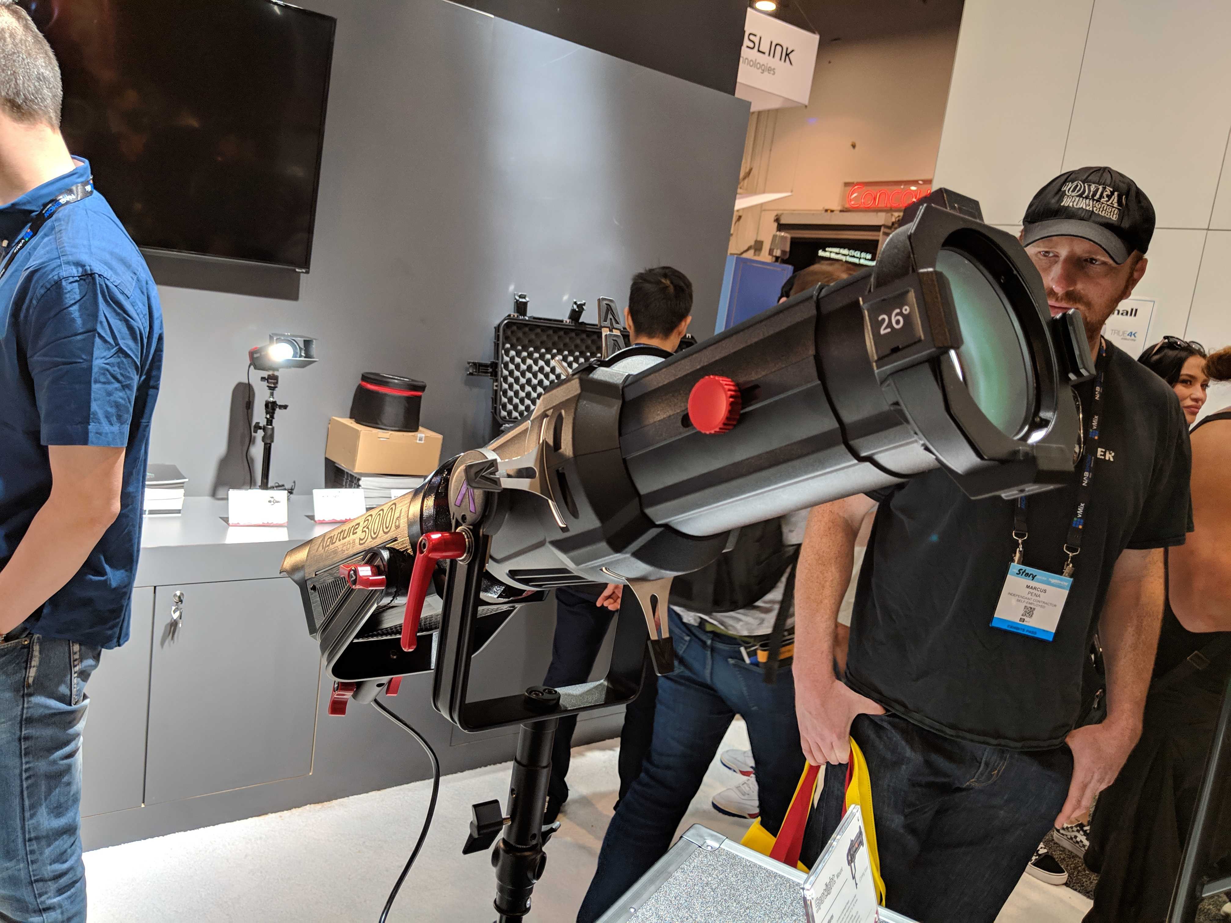 Aputure s NAB 2019 Highlights: 300d II, LEKO Attachment & Innovative New Gear