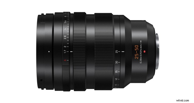 Panasonic Unveils Leica DG Vario-Summilux 25-50mm f/1.7 Lens: Full Specs & Details