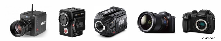 Top 5 Cameras for Video Production: Alexa Mini, RED Raven, URSA Mini Pro, a7S II, GH5 – Rent or Buy Guide