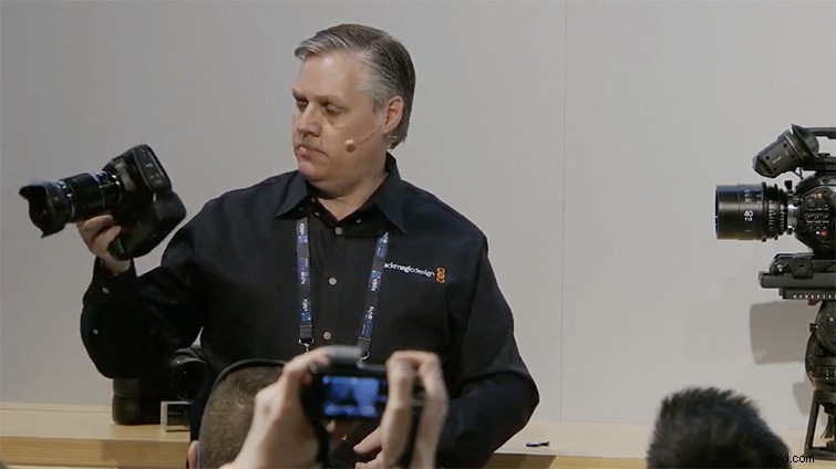 Blackmagic Design Unveils Stunning Battery Grip for Pocket Cinema Camera 4K at NAB 2019