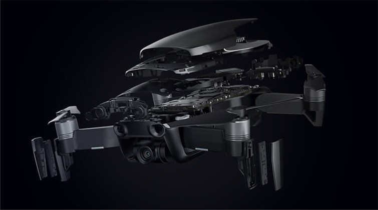 DJI Mavic Air: Compact Drone Bridging Mavic Pro and Spark – Full Specs Revealed