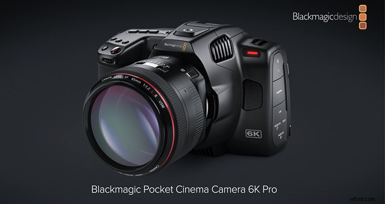 Blackmagic Pocket Cinema Camera 6K Pro Announced: Built-in ND Filters, LED Tilt Screen & More